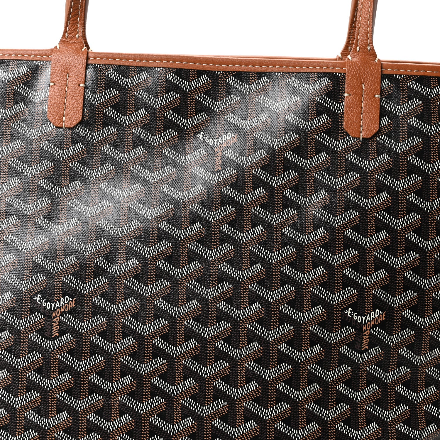 Goyard Goyardine Artois MM Black Gold 8 of 10