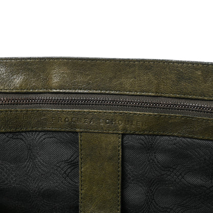 Proenza Schouler Lambskin Medium PS1 Satchel Military 6 of 9