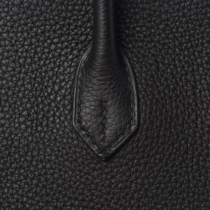 Hermes Togo Birkin 25 Black 10 of 36