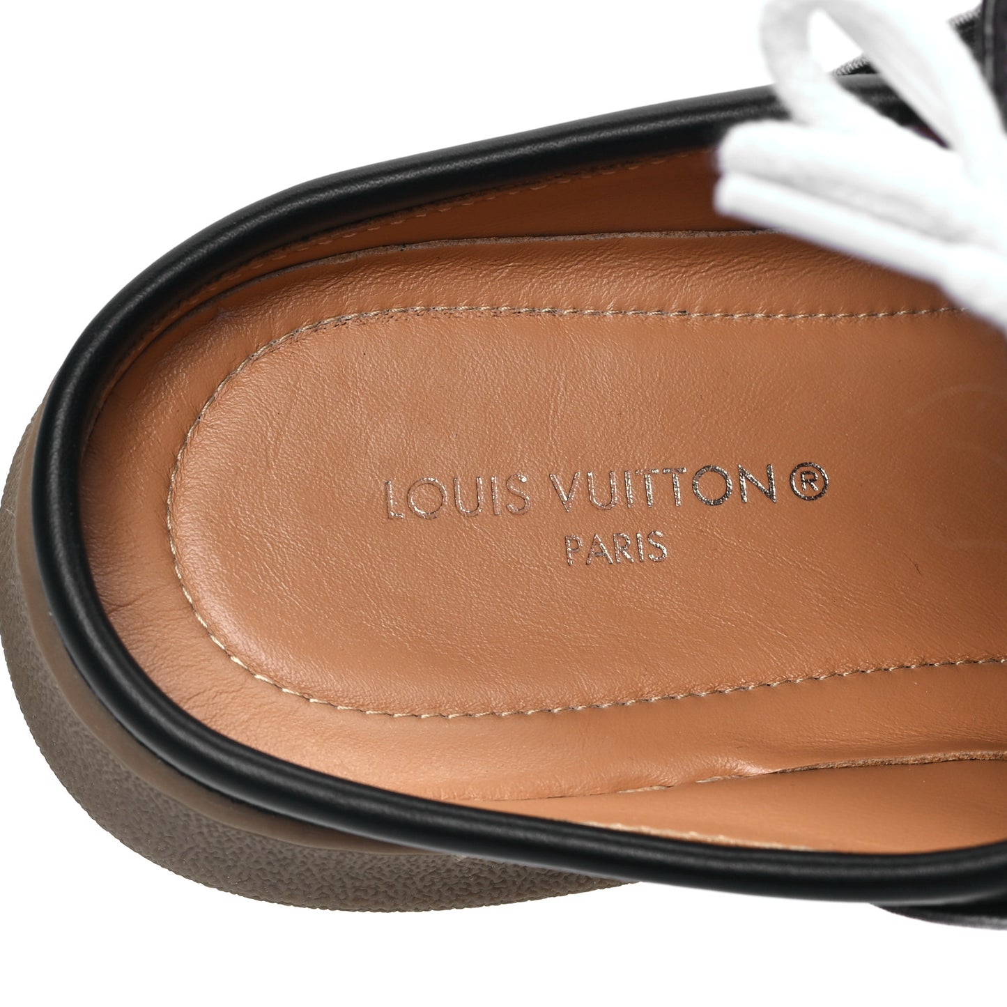 Lous Open Back Sneaker 38.5 Black