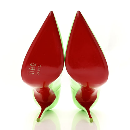 Christian Louboutin Patent So Kate 120 Pumps 38 Tropique 6 of 8