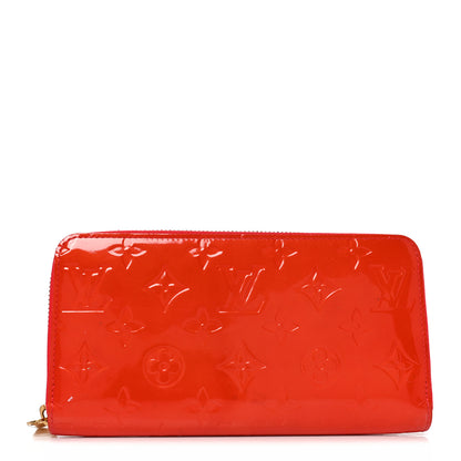 Louis Vuitton Vernis Zippy Wallet Freesia 1 of 8