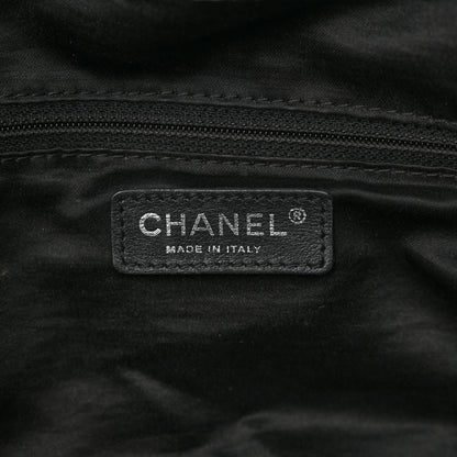 Chanel Lambskin Quilted Large Chain Around Tote Black 6 of 19