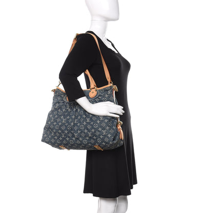 Louis Vuitton Denim Neo Cabby GM Blue 2 of 9