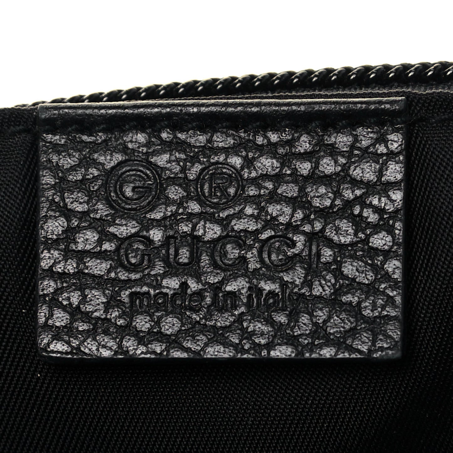 Nylon Monogram Double Buckle Flap Messenger Bag Black