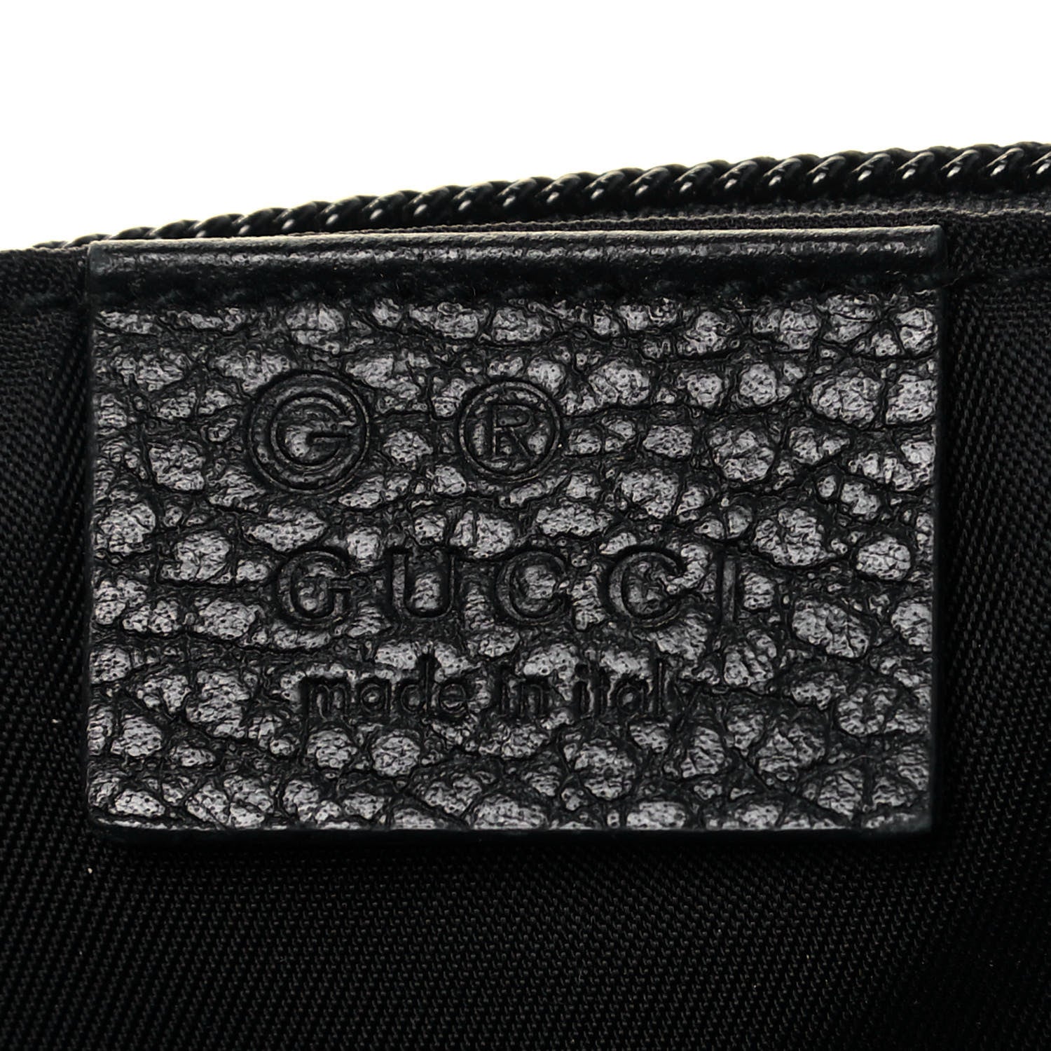 Gucci Nylon Monogram Double Buckle Flap Messenger Bag Black 5 of 12