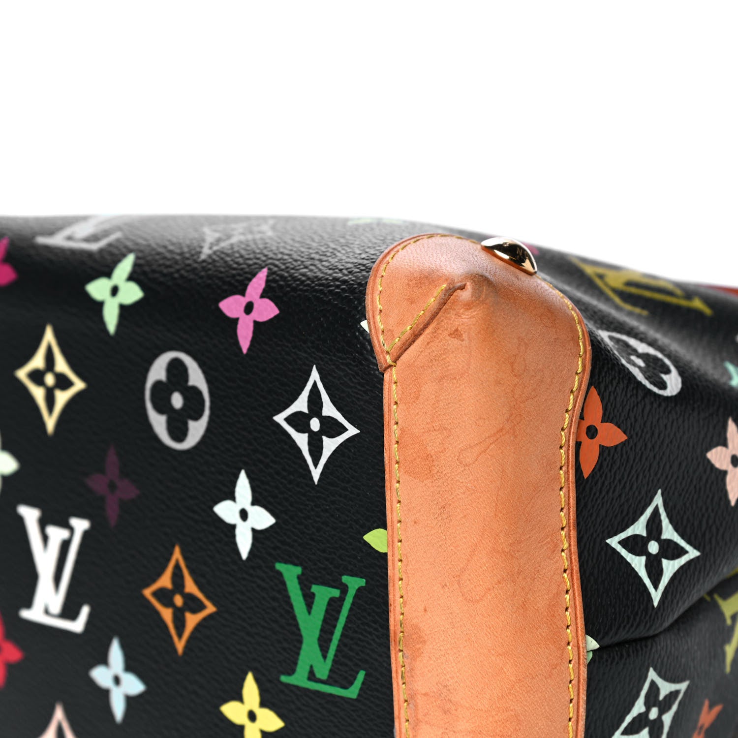 Louis Vuitton Monogram Multicolor Audra Black 9 of 12