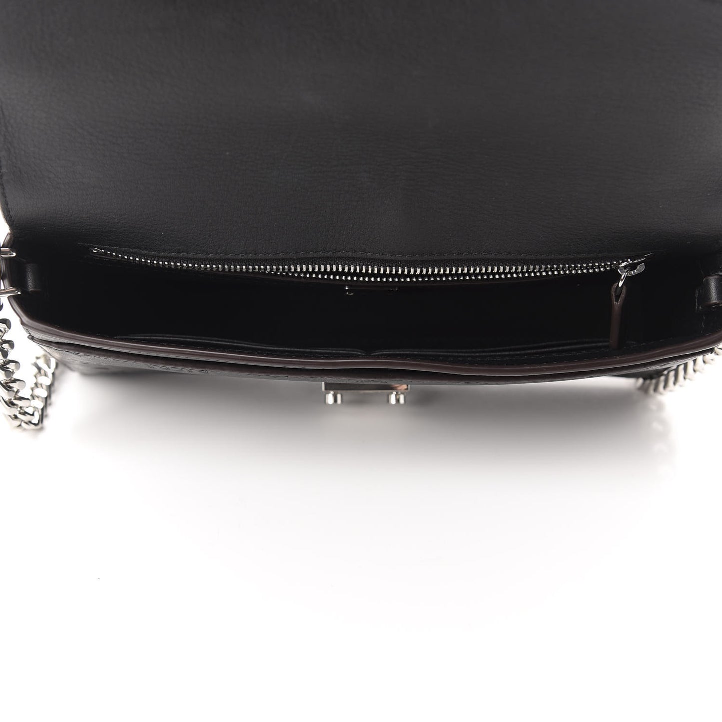 Calfskin Ottomar Monogram Crossbody Bag Black