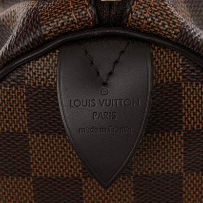 Louis Vuitton Damier Ebene Speedy 30 6 of 12