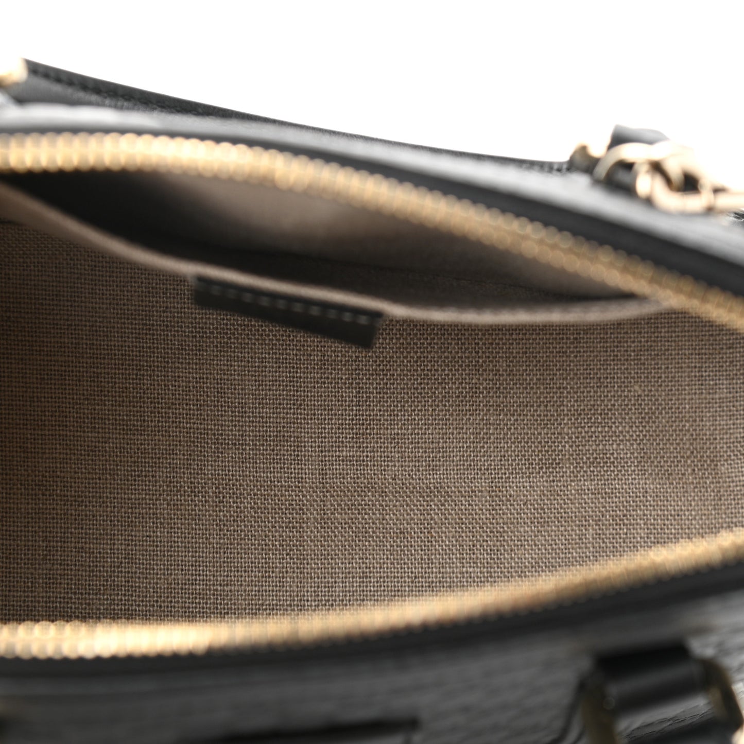 Microguccissima Mini Dome Bag Black