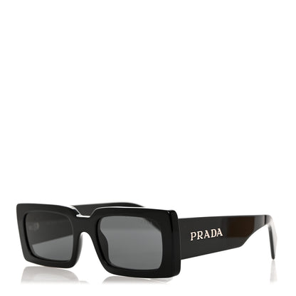 Prada Acetate Sunglasses with Prada Logo SPR A07 Slate Gray 1 of 8