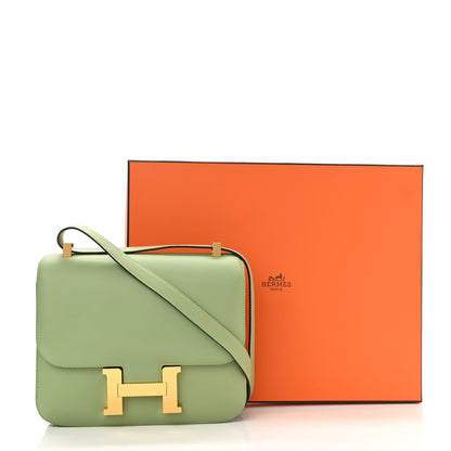 Hermes Evercolor Constance 24 Vert Criquet 11 of 11