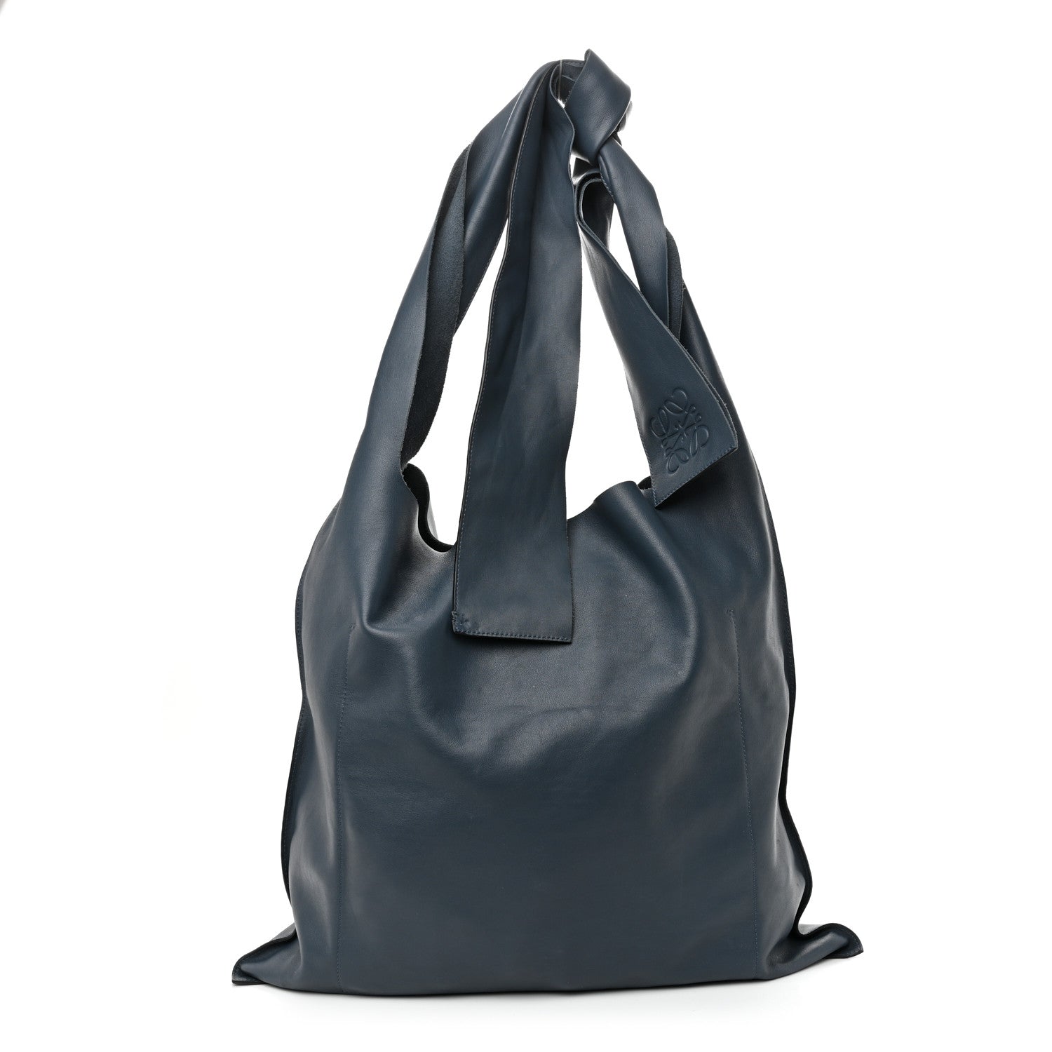 Loewe Nappa Oversized Bow Shoulder Bag Indigo 1 of 10