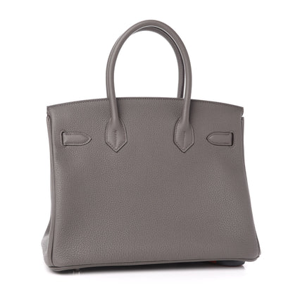 Hermes Togo Birkin 30 Etain 3 of 11