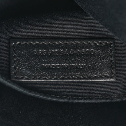 Saint Laurent Calfskin Matelasse Monogram Lou Camera Bag Dark Beige 7 of 14