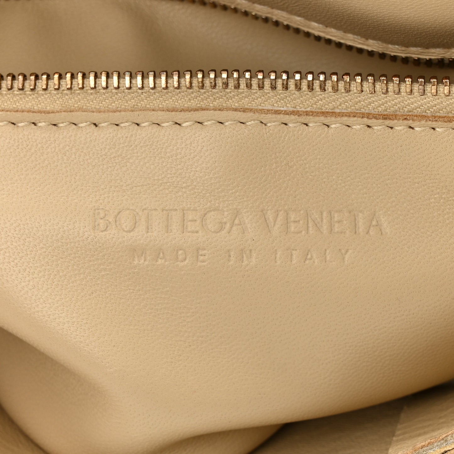 Grained Calfskin Maxi Intrecciato Cassette Crossbody Bag Porridge