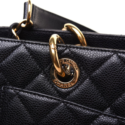 Chanel Caviar Quilted Grand Shopping Tote GST Black 19 of 19
