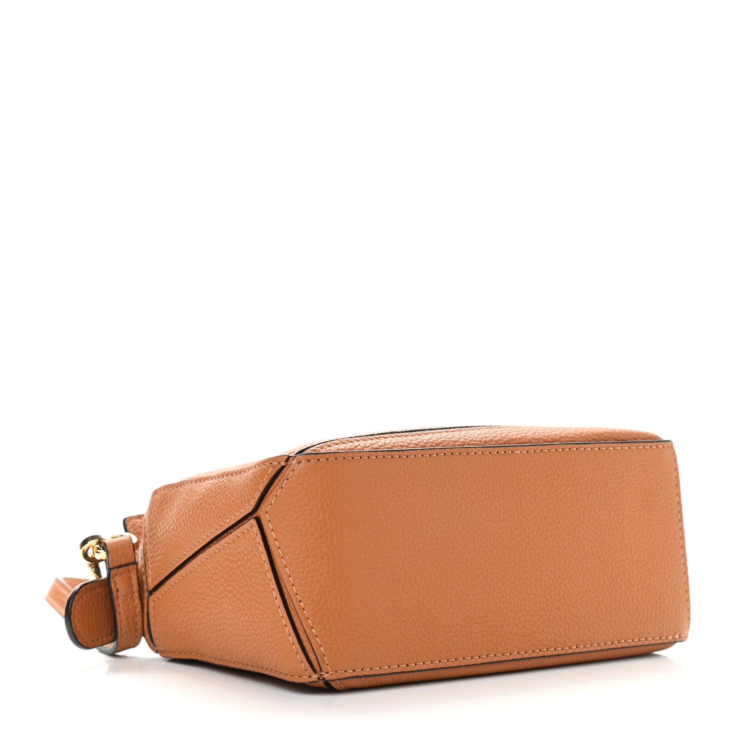 Calfskin Mini Puzzle Bag Light Caramel