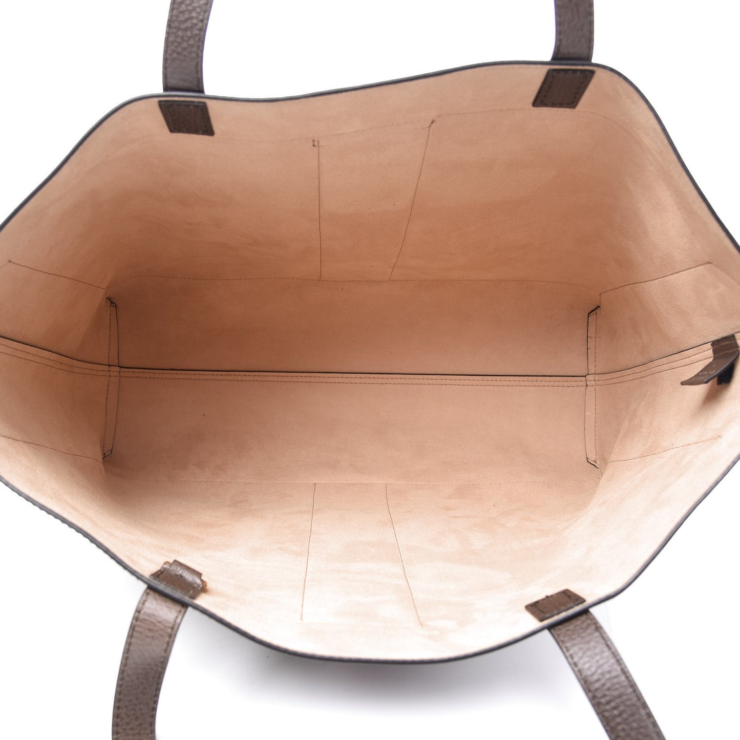GG Supreme Monogram Web Ophidia Tote Brown