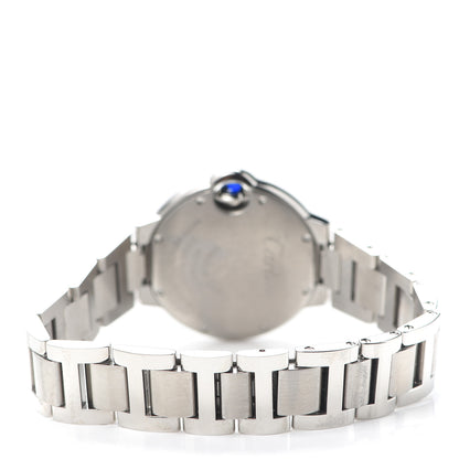 Cartier Stainless Steel 33mm Ballon Bleu De Cartier Automatic Watch 3 of 5