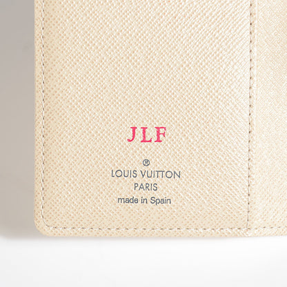 Louis Vuitton Damier Azur Small Ring Agenda Cover 6 of 8