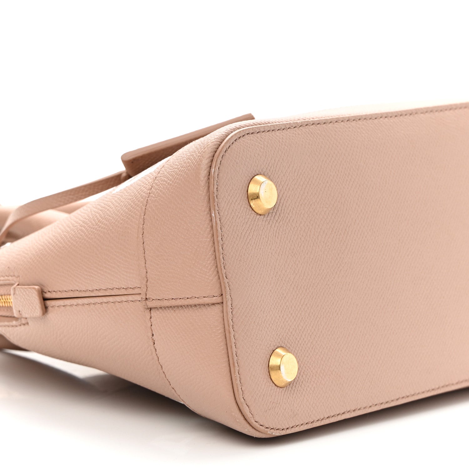 Balenciaga Grained Calfskin S Ville Top Handle Bag Beige Tapioca 8 of 10