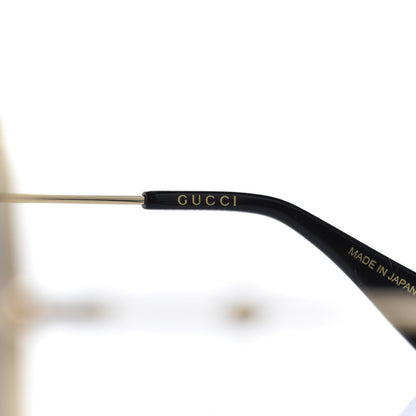 Gucci Rectangular Frame Sunglasses GG0414S Black 5 of 9