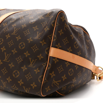 Louis Vuitton Monogram Keepall Bandouliere 55 9 of 10