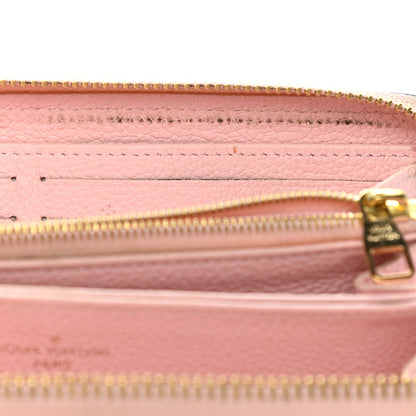 Louis Vuitton Empreinte Monogram Giant By The Pool Zippy Wallet Bouton De Rose 8 of 11