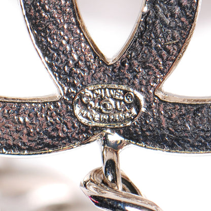 Chanel Enamel CC Ceinture Fantai Adjustable Belt Beige Silver 3 of 4
