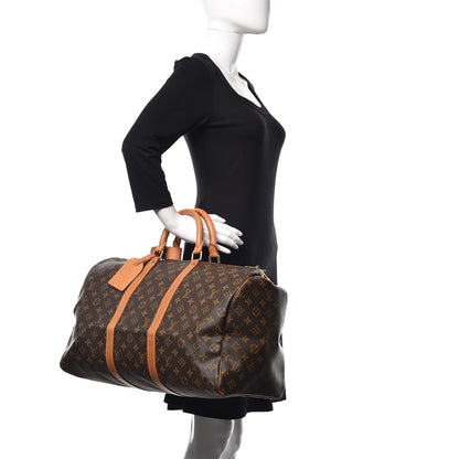 Louis Vuitton Monogram Keepall 50 2 of 10