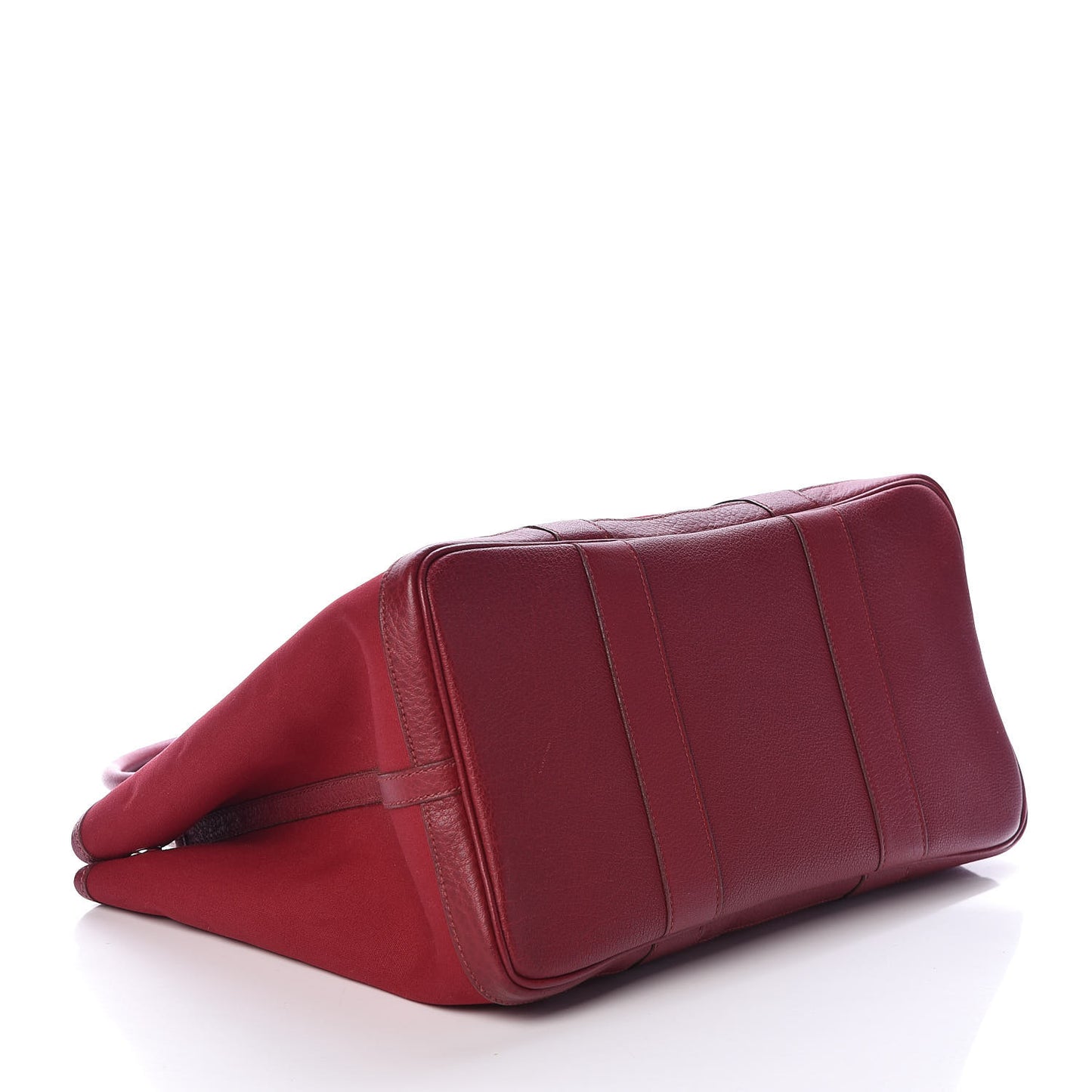 Buffle Sindhu Toile Garden Party 36 MM Tote Rouge Imperial