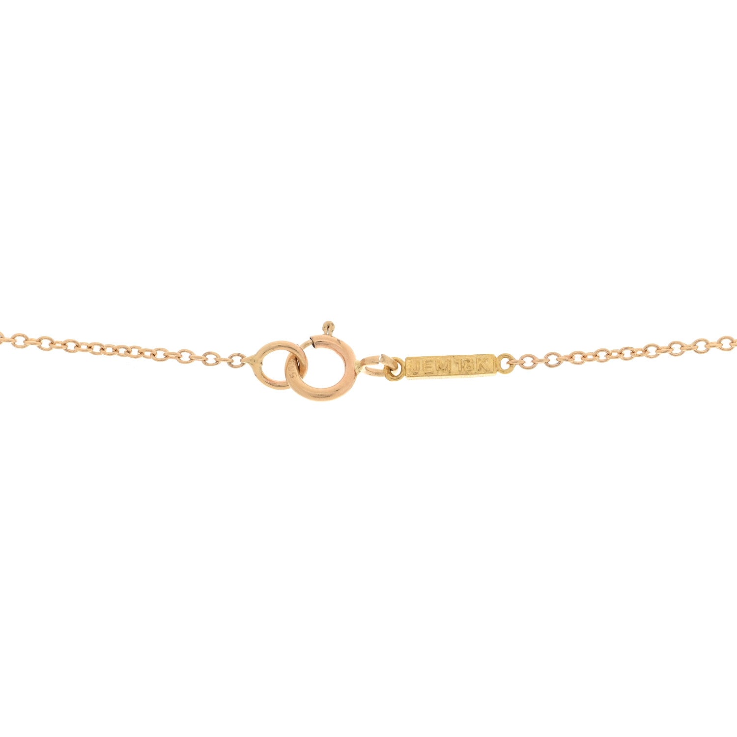 Jennifer Meyer 18K Yellow Gold Diamond Turquoise Bar Pendant Necklace 4 of 4