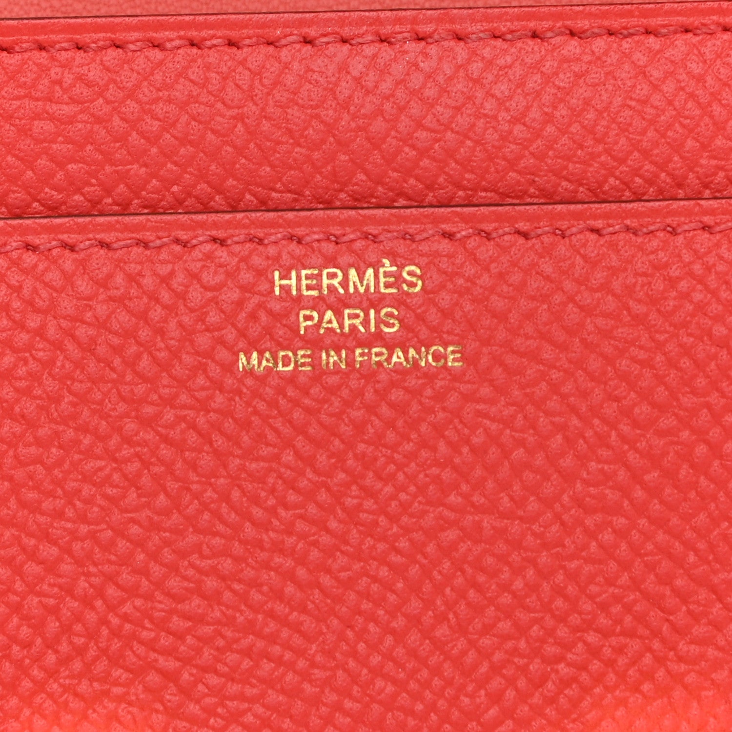 Hermes Epsom Constance Long Wallet Bougainvillea 6 of 7
