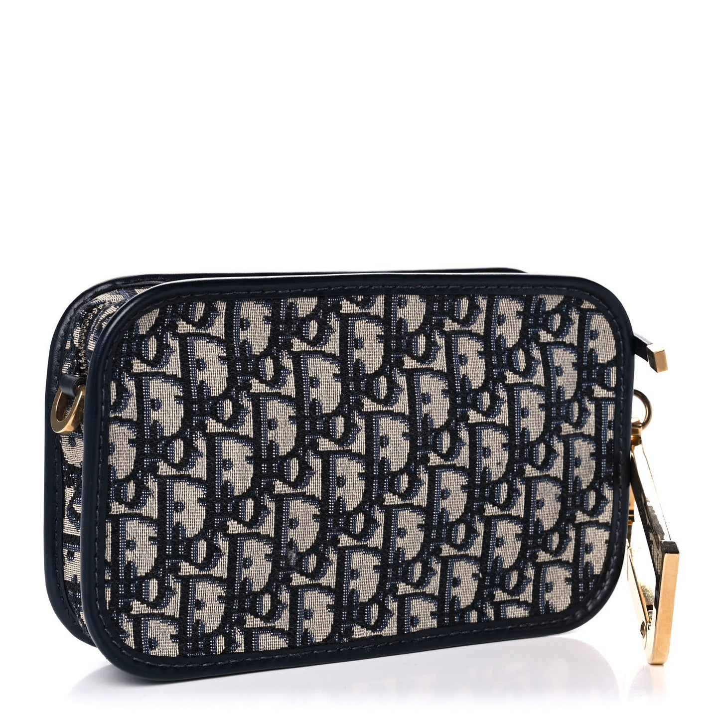 Oblique Diorquake Clutch Blue
