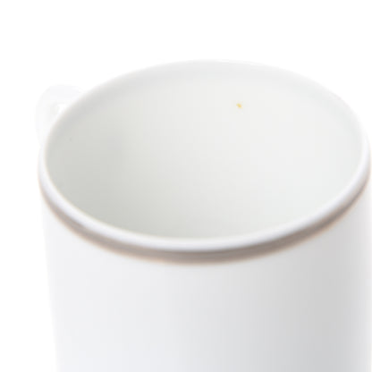 Hermes Porcelain Platinum Chaine d'Ancre Tea Cup and Saucer Set of 2 7 of 8