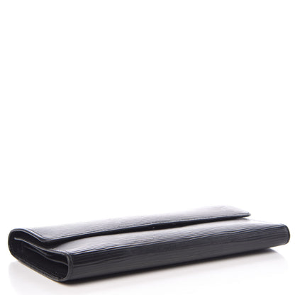 Louis Vuitton Epi Porte Tresor International Wallet Black 4 of 11