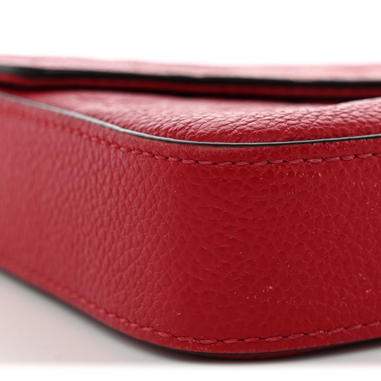 Empreinte Pochette Felicie Chain Wallet Scarlet