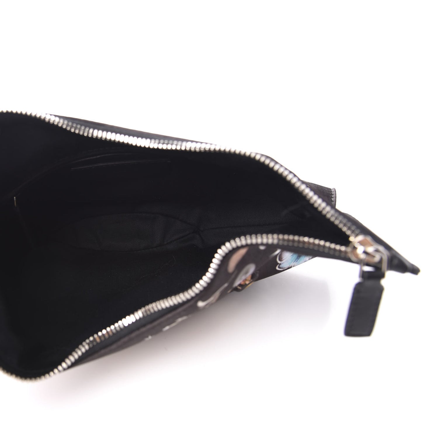 Silk Nocturnal De Manta Clutch Black Multicolor