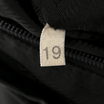 Prada Nylon Vela Medium Backpack Black 7 of 15