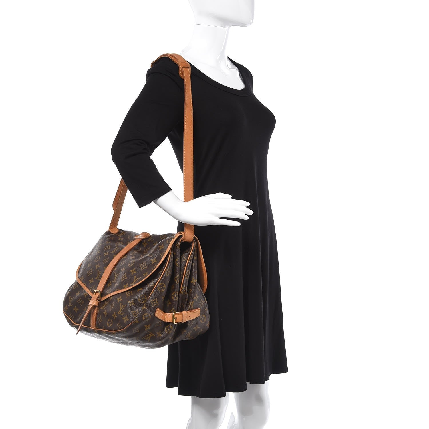 Louis Vuitton Monogram Saumur 35 2 of 23