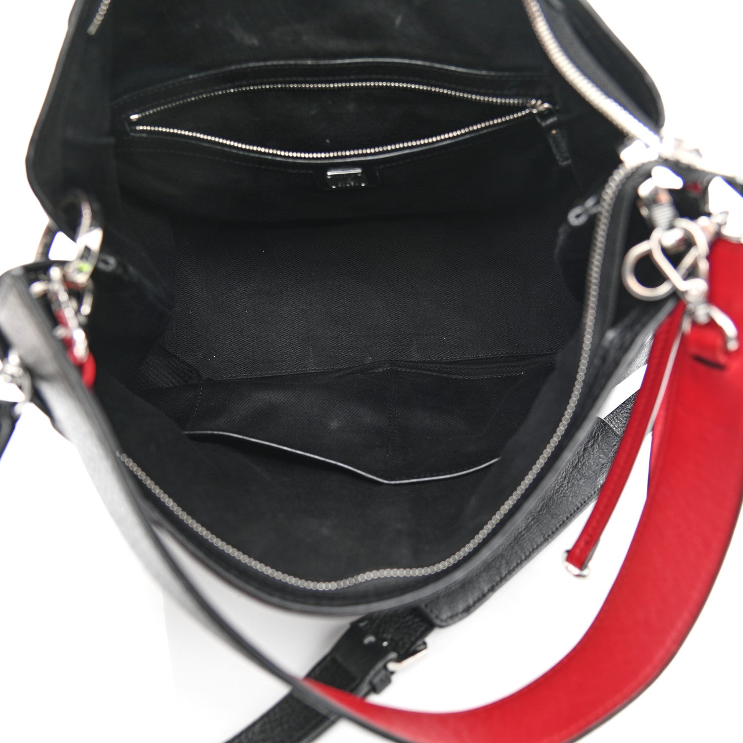 MCM Calfskin Ottomar Large Klara Hobo Black 5 of 9