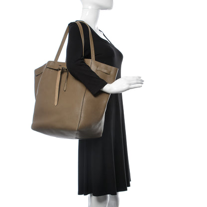 Celine Soft Grained Calfskin Medium Belt Cabas Phantom Souris 2 of 15