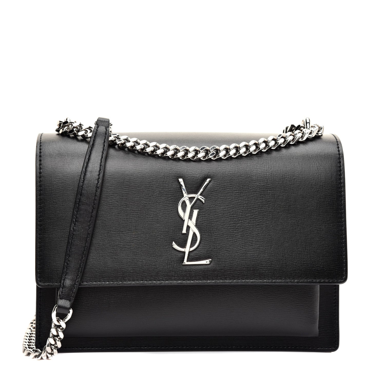 Calfskin Medium Monogram Sunset Black