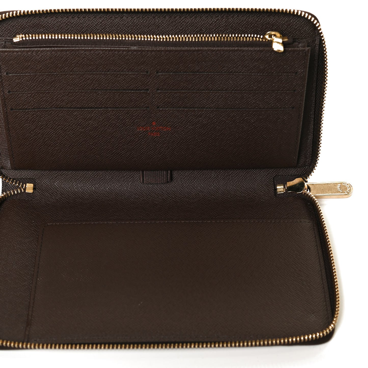 Damier Ebene Zippy Organizer Wallet
