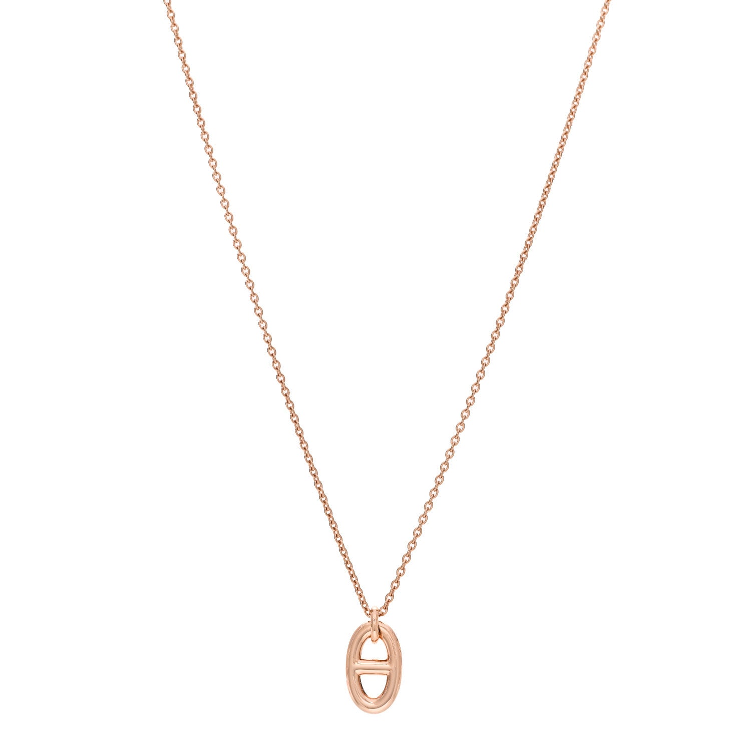 Hermes 18K Rose Gold PM Farandole Pendant Necklace 1 of 6