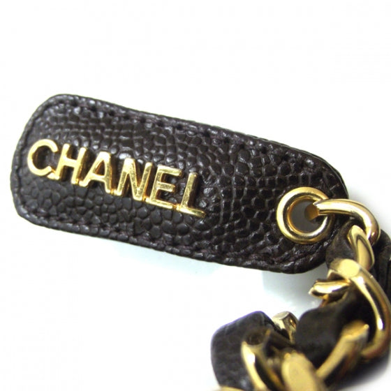 Chanel Caviar Shoulder Bag Brown 7 of 11