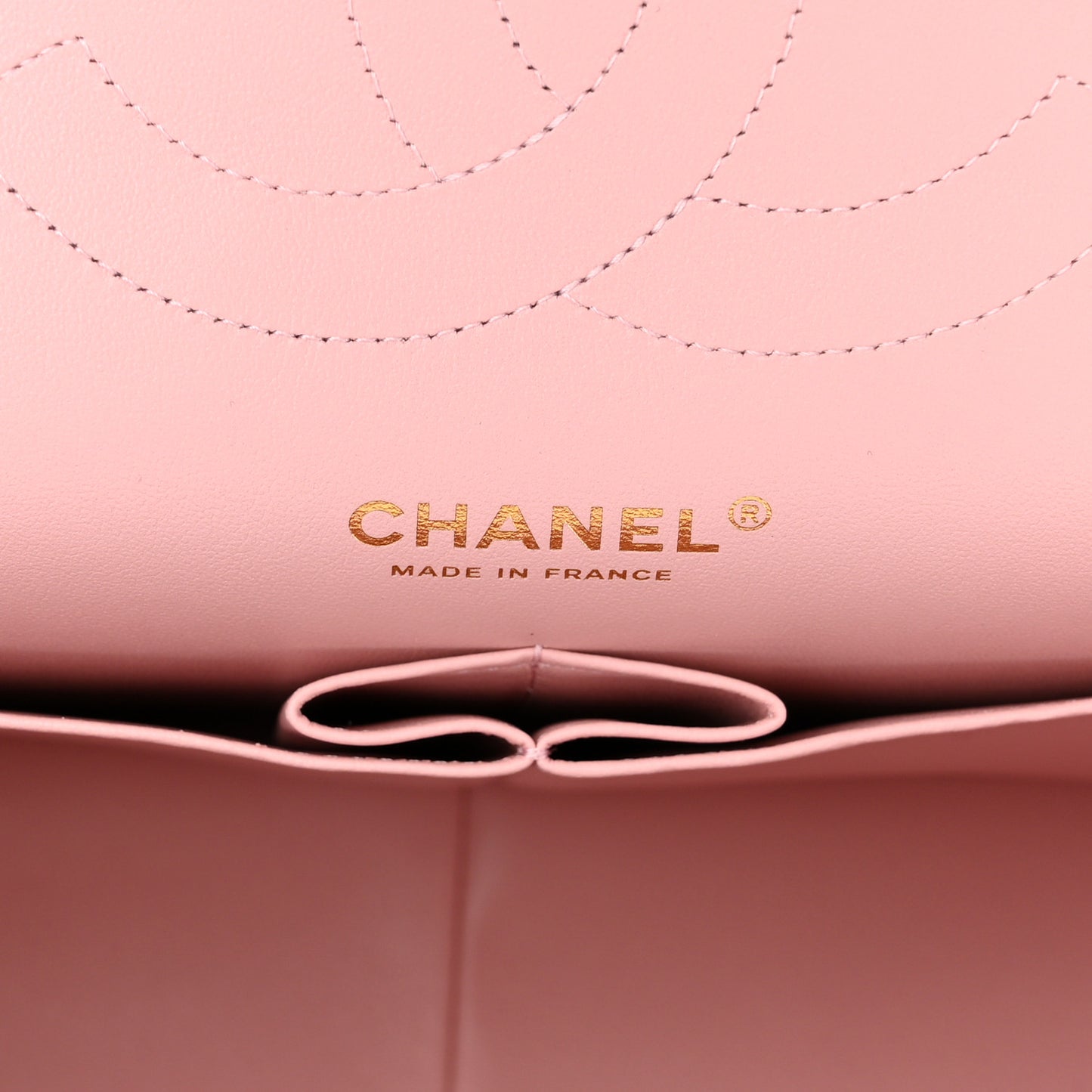 Caviar Quilted Jumbo Double Flap Light Pink