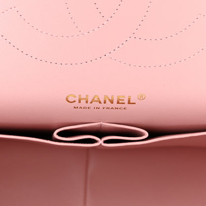 Chanel Caviar Quilted Jumbo Double Flap Light Pink 5 of 10