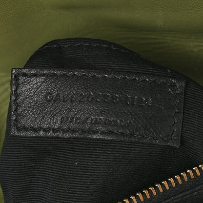 Saint Laurent Lambskin Quilted Toy Loulou Puffer Monogram Chain Satchel Light Pistache 7 of 11